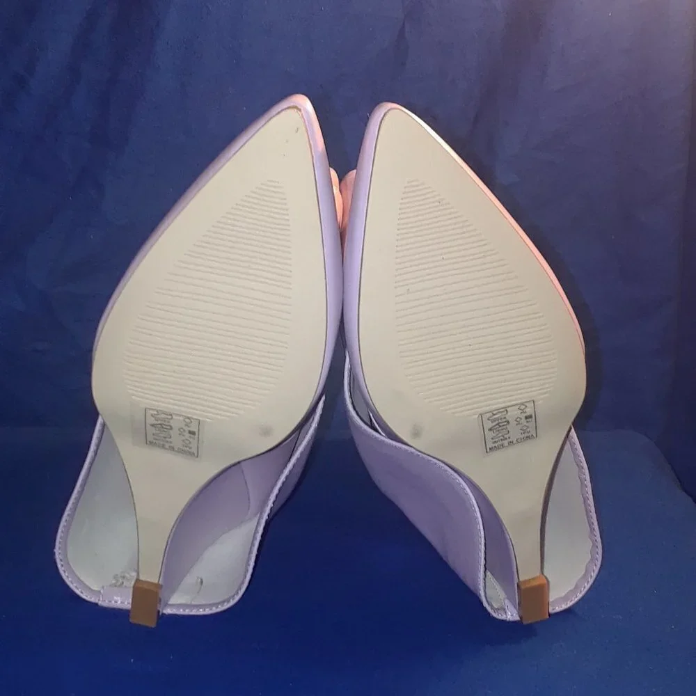 AZALEA WANG OVER THE TOP WEDGE BOOTIE IN LIGHT PURPLE